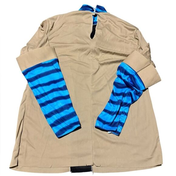 Avatar Jake Sully Adult Men’s Halloween Costume Blue and Tan One Size - Picture 6 of 10